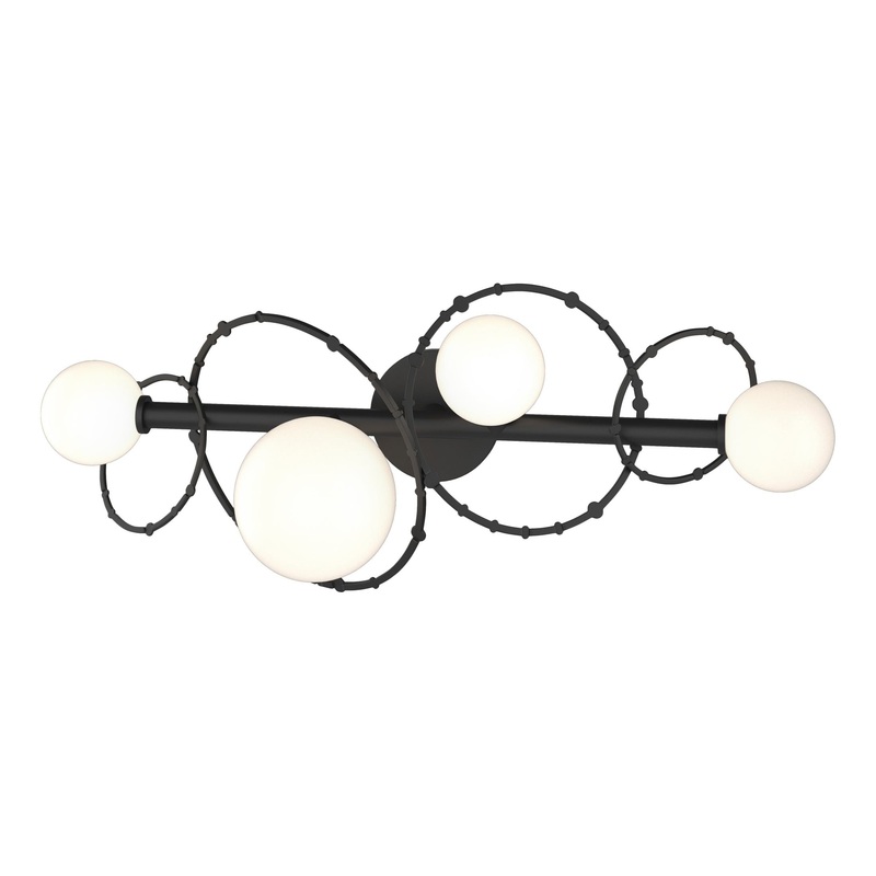 Olympus 4-Light Bath Sconce Black