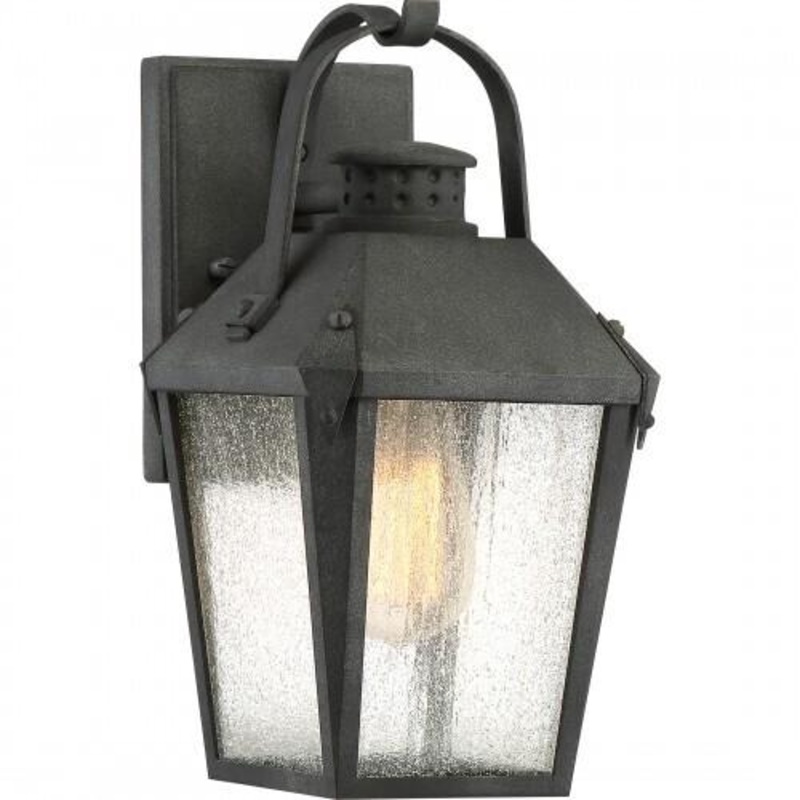 Quoizel CRG8406MB Carriage Outdoor wall mottled black Outdoor Lantern