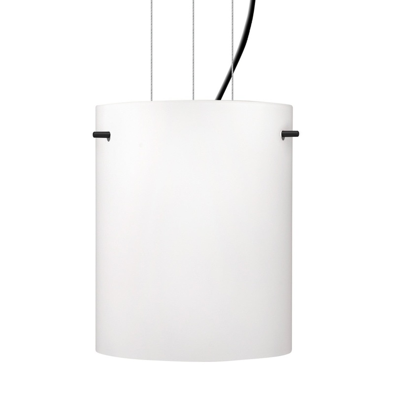 Besa 1KG-400607-LED-BK Besa Tamburo 8 Cable Pendant LED Pendant Black