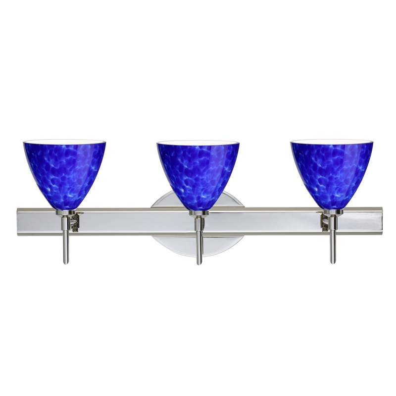 Besa 3SW-177986-CR Mia Three Light Wall Sconce Chrome (Discontinued)