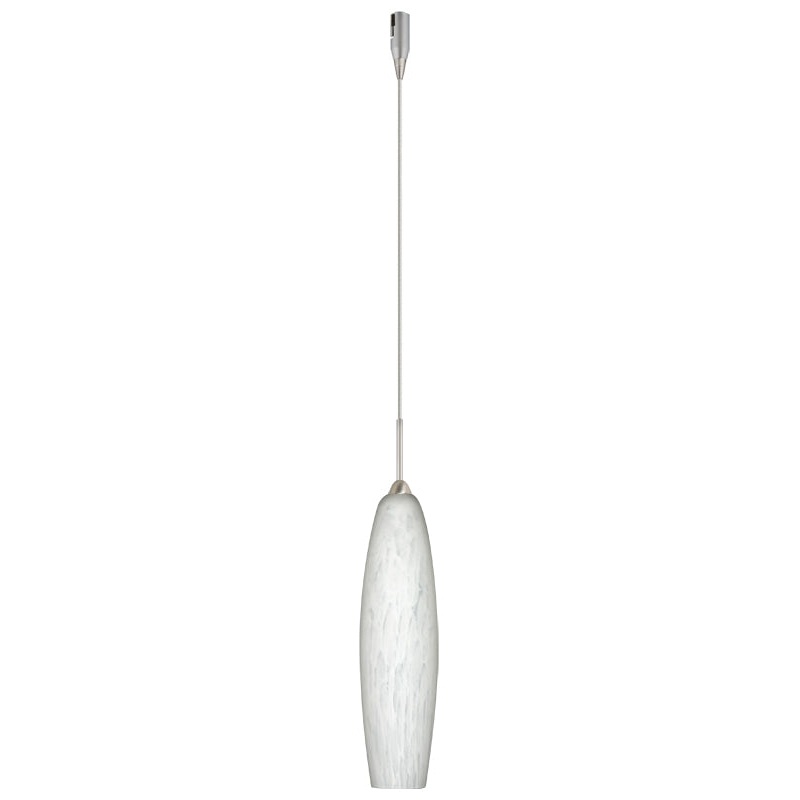 Besa RXP-439519-SN Zumi One Light Pendant Satin Nickel