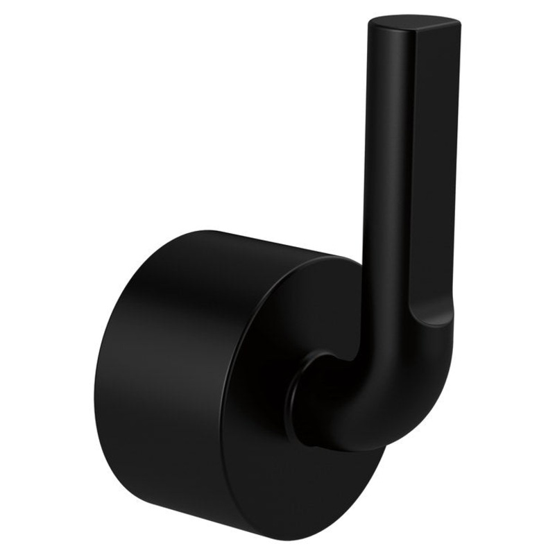 Handle Kit Litze Brass 1 Notch Lever Matte Black ADA for Freestanding Tub Filler