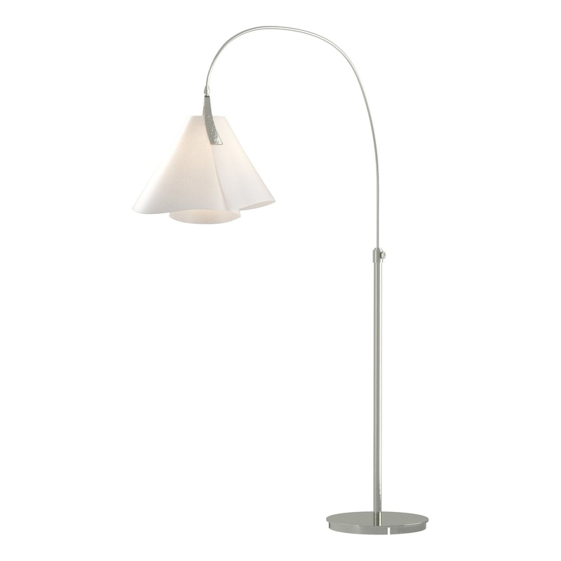 Mobius Arc Floor Lamp Sterling Spun Frost (SH)