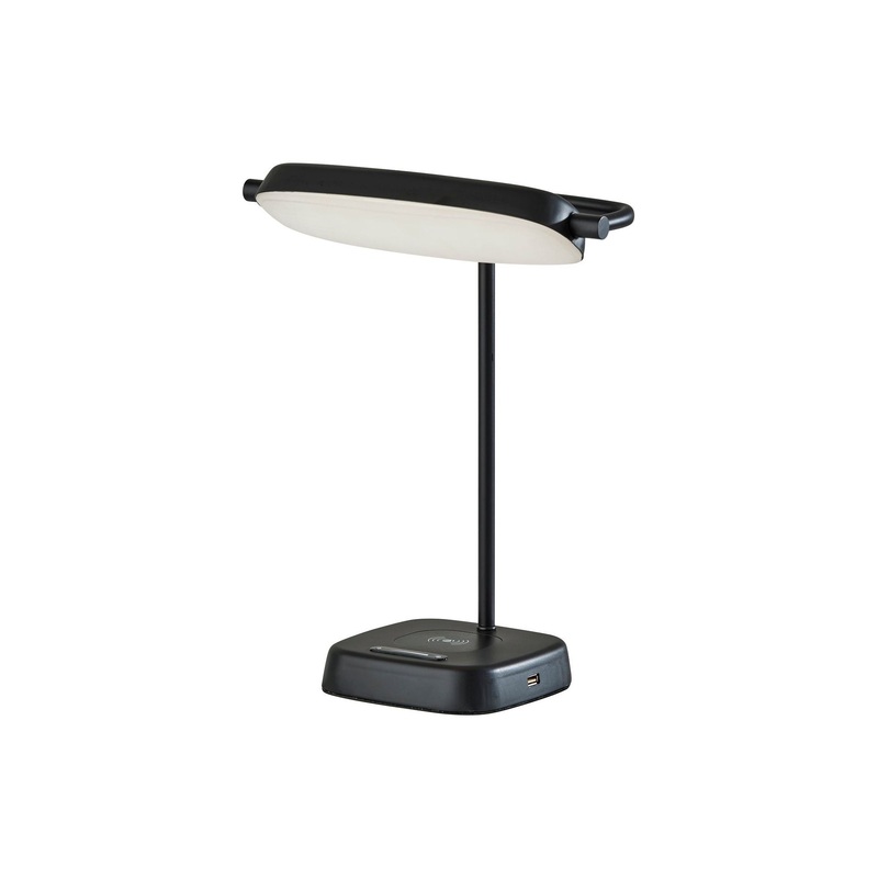 Radley LED AdessoCharge Desk Lamp with Smart Switch Black