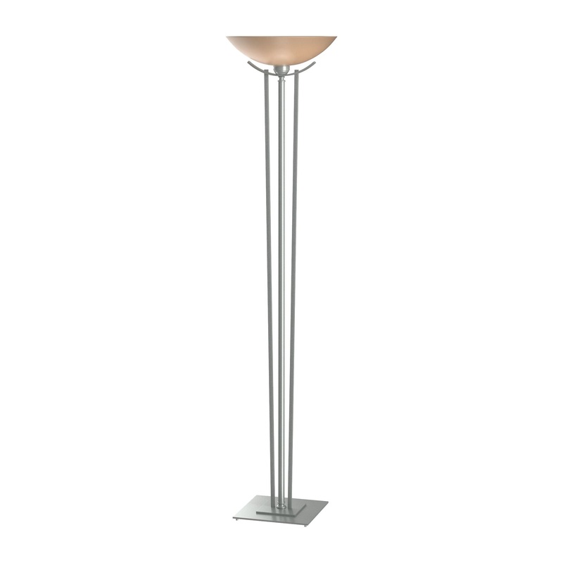 Taper Torchiere Vintage Platinum Sand Glass (SS)