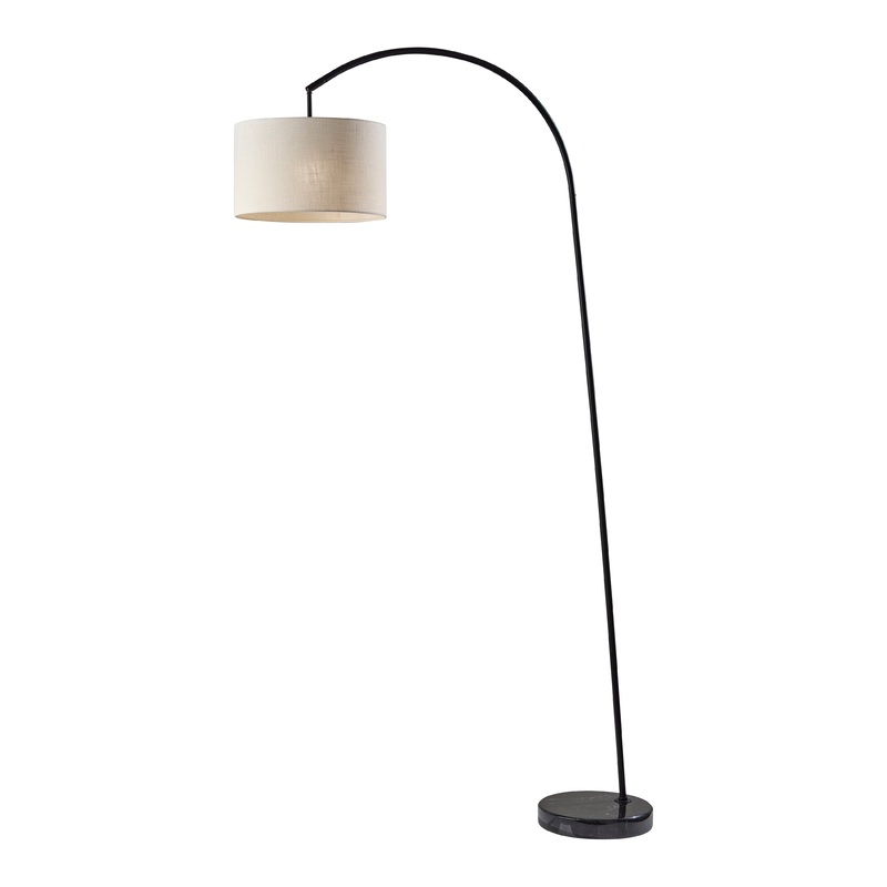 Chrystie Arc Lamp Black