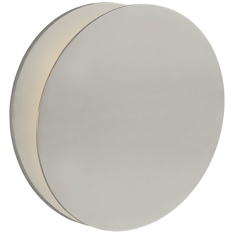LED Wall Washer from the Gabriela Collection in Polished Nickel Finish by Visual Comfort Signature