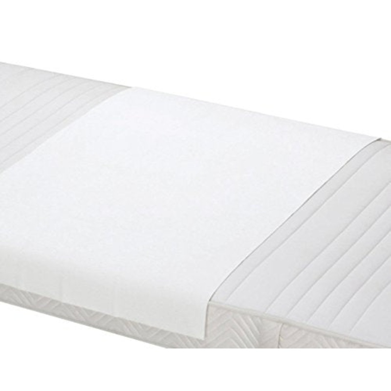 ZOLLNER Coprimaterasso Impermeabile, 150×90 cm, Bianco, in Altre Misure