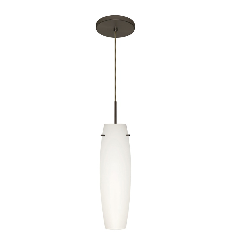 Besa 1BT-412107-MED-BR Tu Tu One Light Pendant Bronze