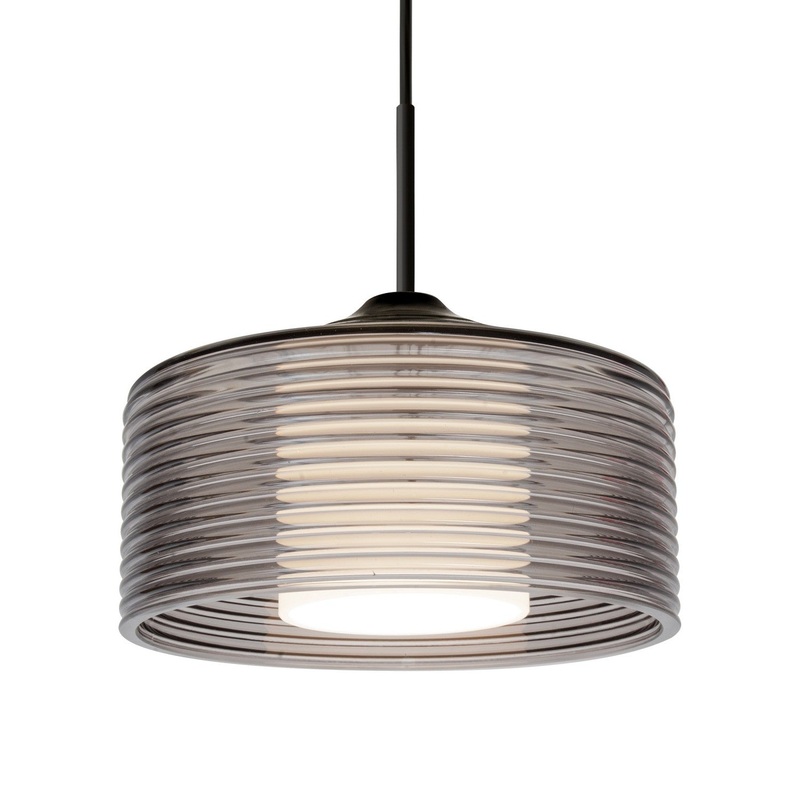 Besa 1JT-BELUSM-BK Besa Belu Pendant One Light Pendant Black