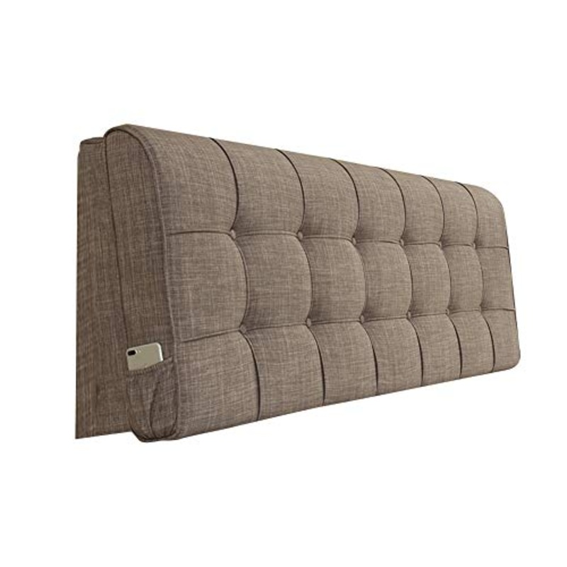 CHAXIA-cuscino Schienale Cuscini Capezzale Custodia Morbida Letto Matrimoniale Grande Schienale Confortevole Traspirante, Adatto for Letti con Testiere. 3 Colori pi Dimensioni