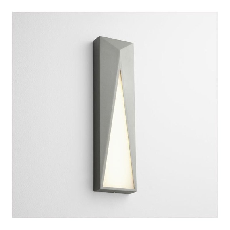 Elif Single-Light Outdoor Wall Sconce – Gray