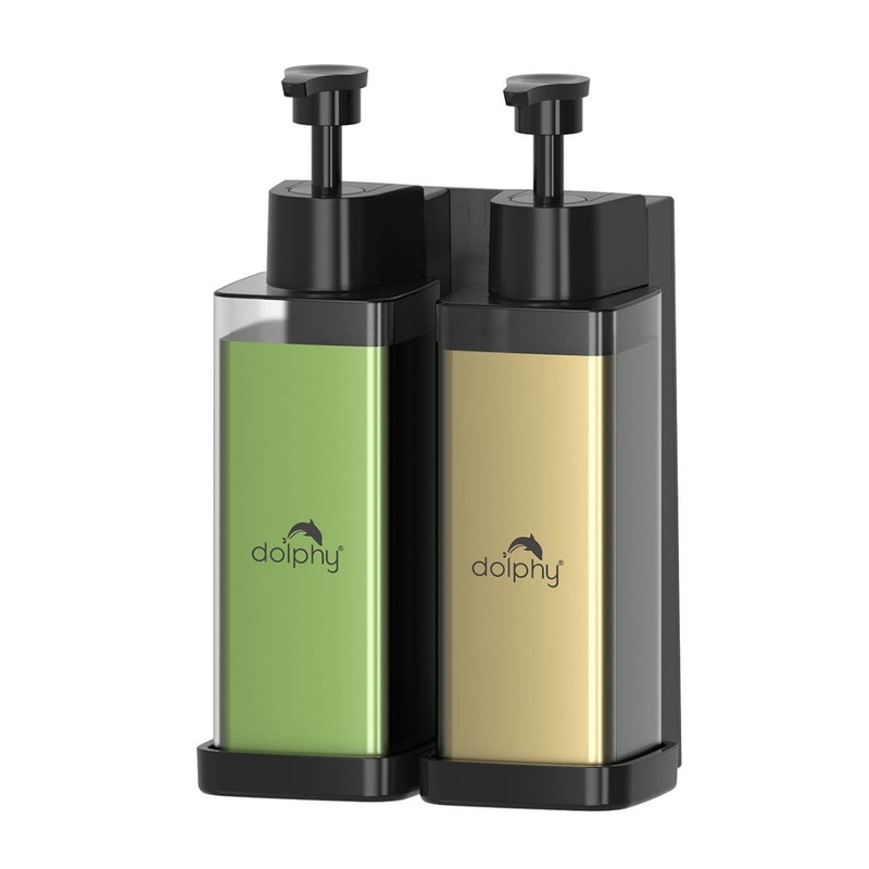 Manual Soap Dispenser 300ml (Pack of 2) – Clear