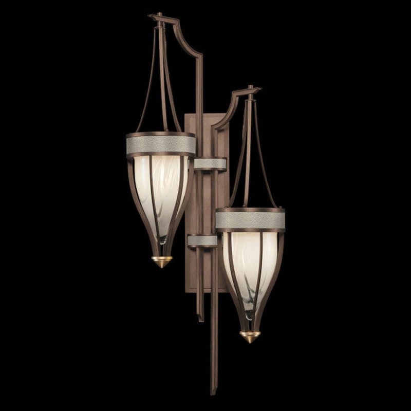 Mirage 41.5″H Sconce Bronze/Brass/Coco