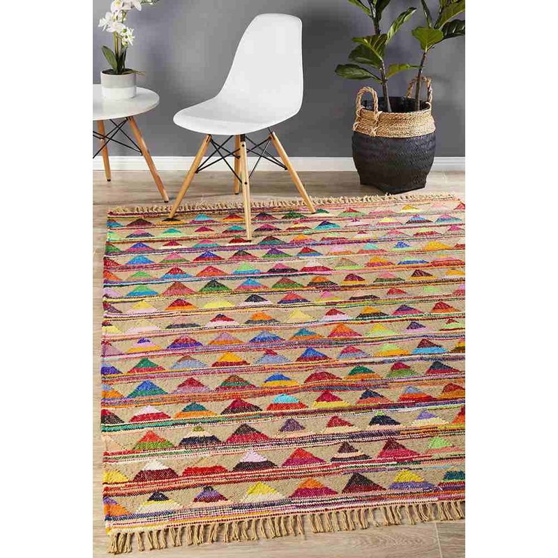Atrium Bunting Multi by Rug Culture – 270X180CM – RECTANGLE