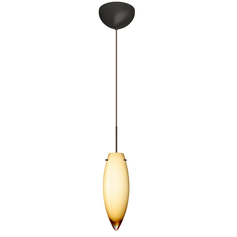 Besa 1XC-4096VG-LED-BR Juliette One Light Pendant Bronze (Discontinued)