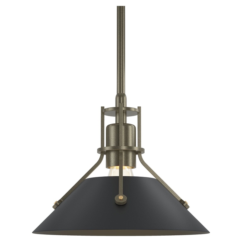 Henry Mini Pendant Soft Gold Black