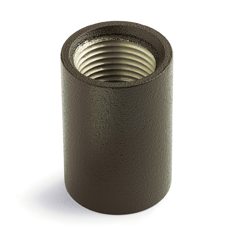 Kichler 15649AZT Stem Coupler, Textured Architectural Bronze