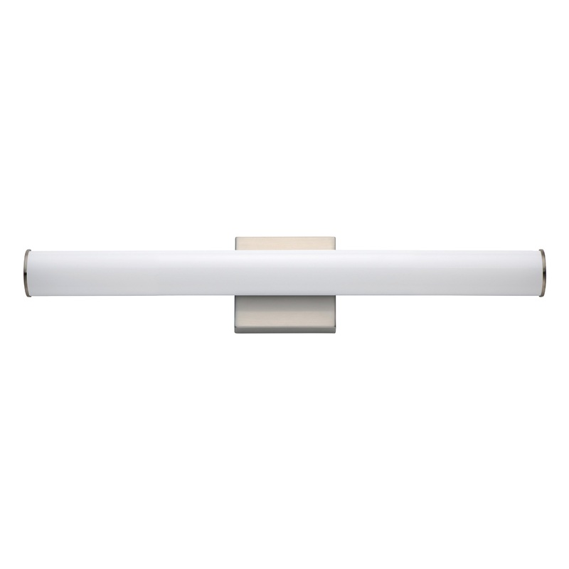 Rail 24″ LED Bath Vanity 5CCT Satin Nickel