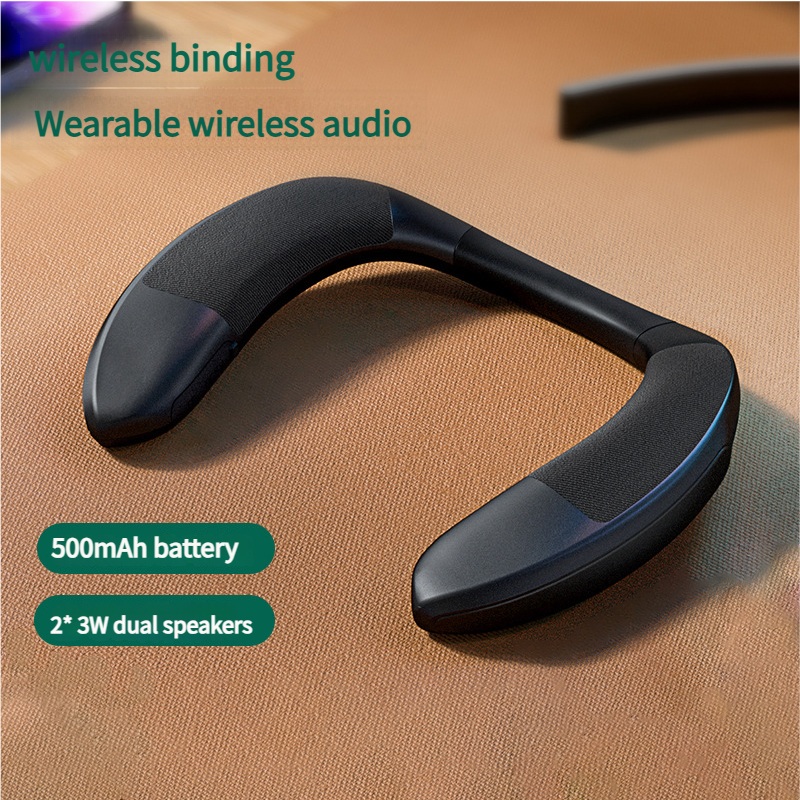 Stylish Neckband Wireless Bluetooth Speaker – Unleash Your Audio Freedom