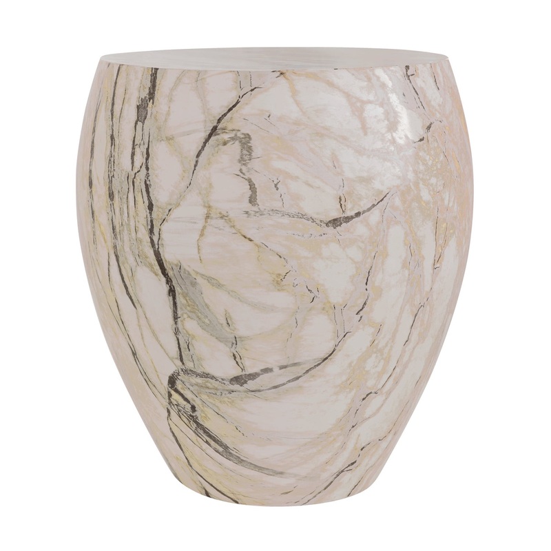 Arteriors 5117 Kenmore Side Table Mojave Faux Marble