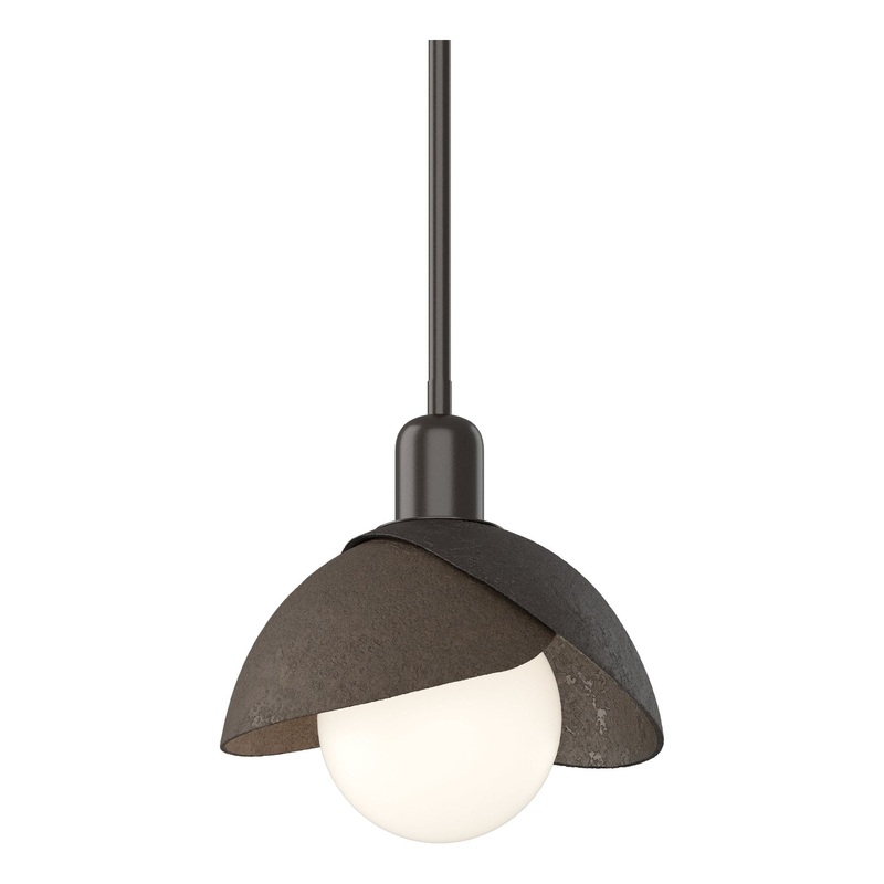 Brooklyn Double Shade Mini Pendant Oil Rubbed Bronze Bronze