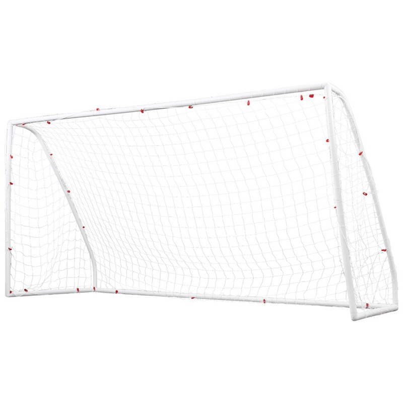 Everfit 12FT Soccer Football Goal Net UPVC Frame with PE Mesh Weatherproof Portable Goals for Backyard Training Competitive Play
