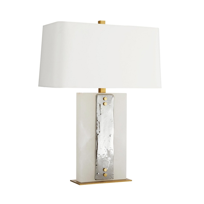 Arteriors 49280-429 Uriah One Light Table Lamp White