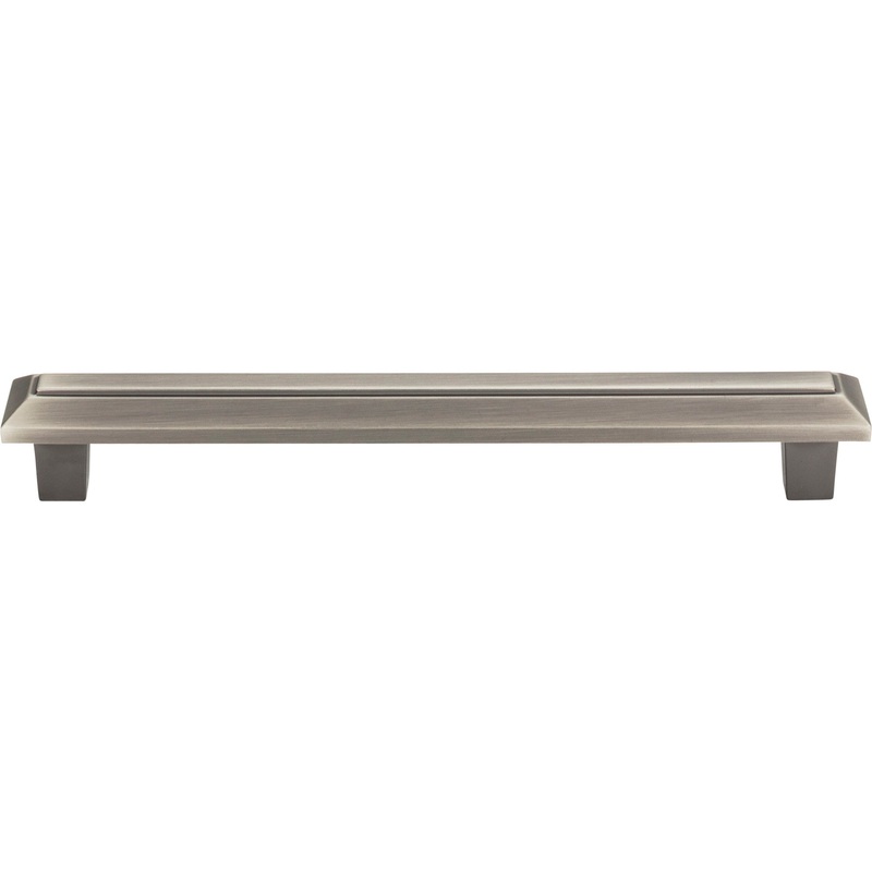 Atlas Homewares Trocadero Pull 6 5/16 Inch (c-c) Pewter