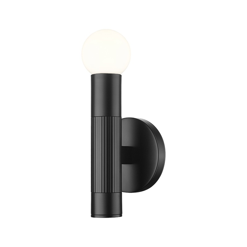 Stari 1-Light Wall Sconce Matte Black
