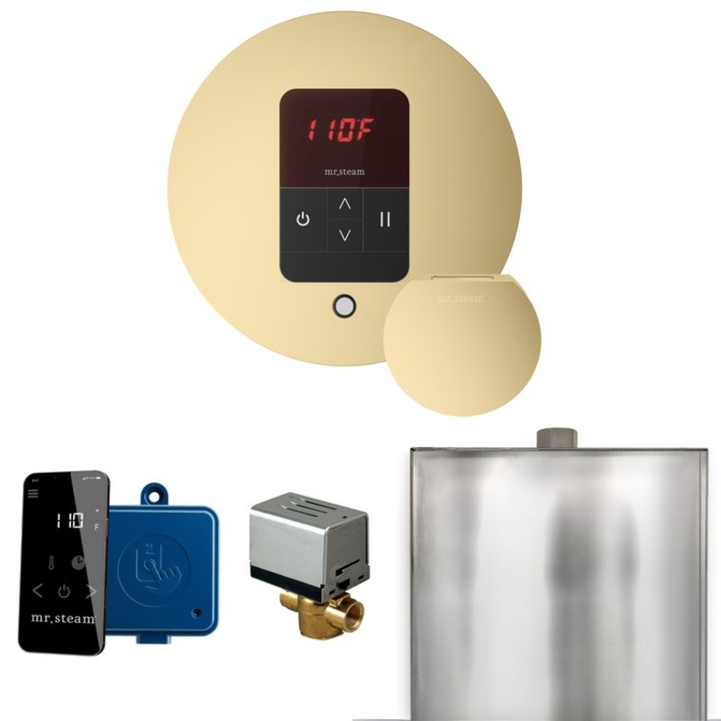 Steam Kit Basic Butler Satin Brass Control Package Round