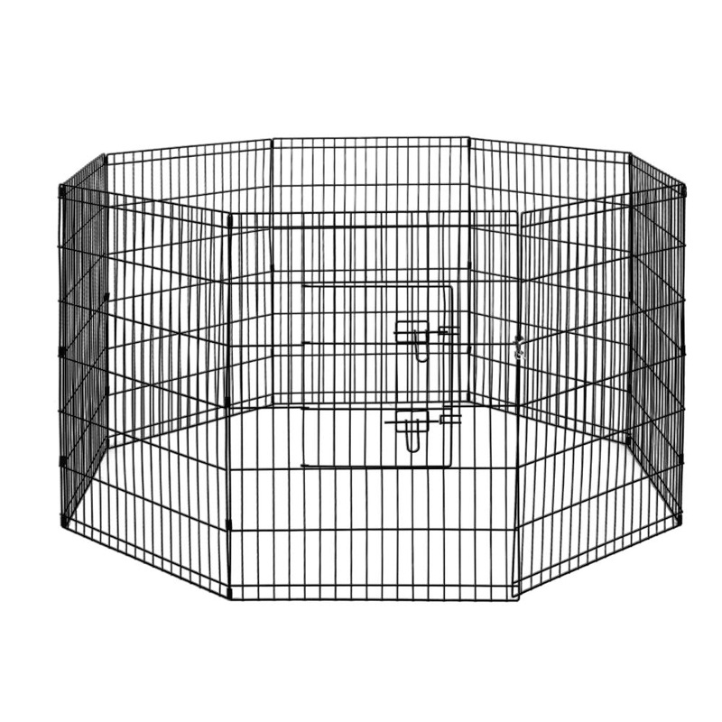 36″ 8 Panel Pet Dog Playpen Puppy Exercise Cage Enclosure Fence Play Pen