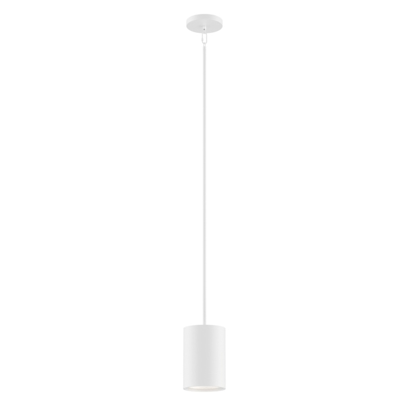 Gimli 8.75″ Pendant White Zinc