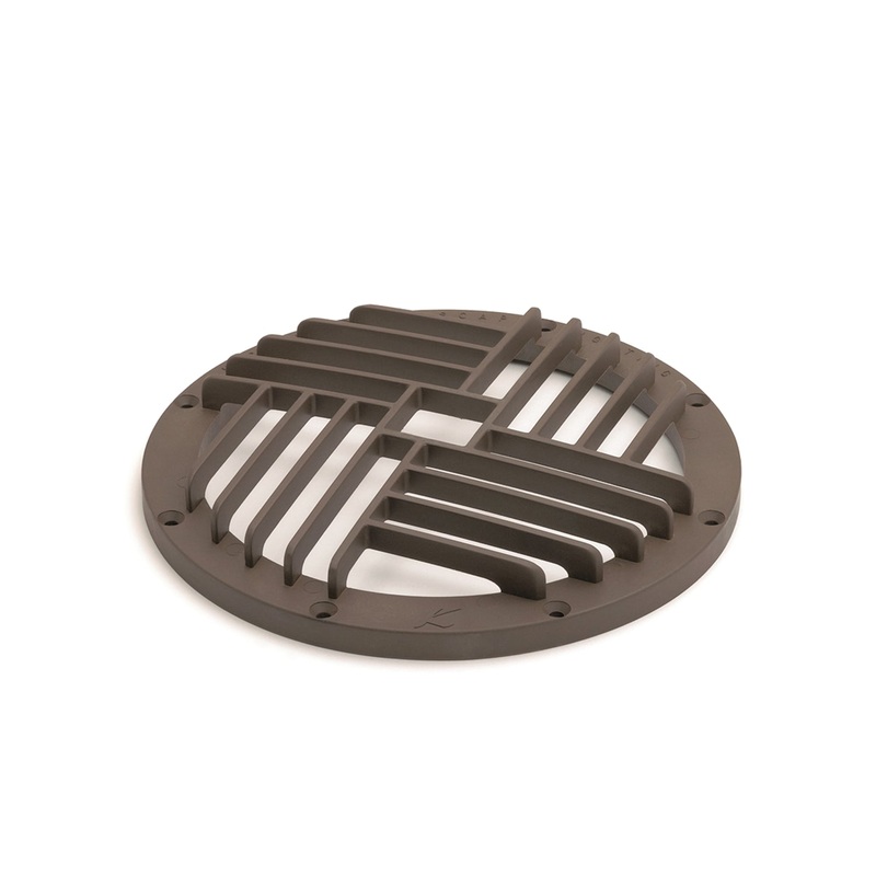 Kichler 15688AZ Accessory Rock Guard, Architectural Bronze