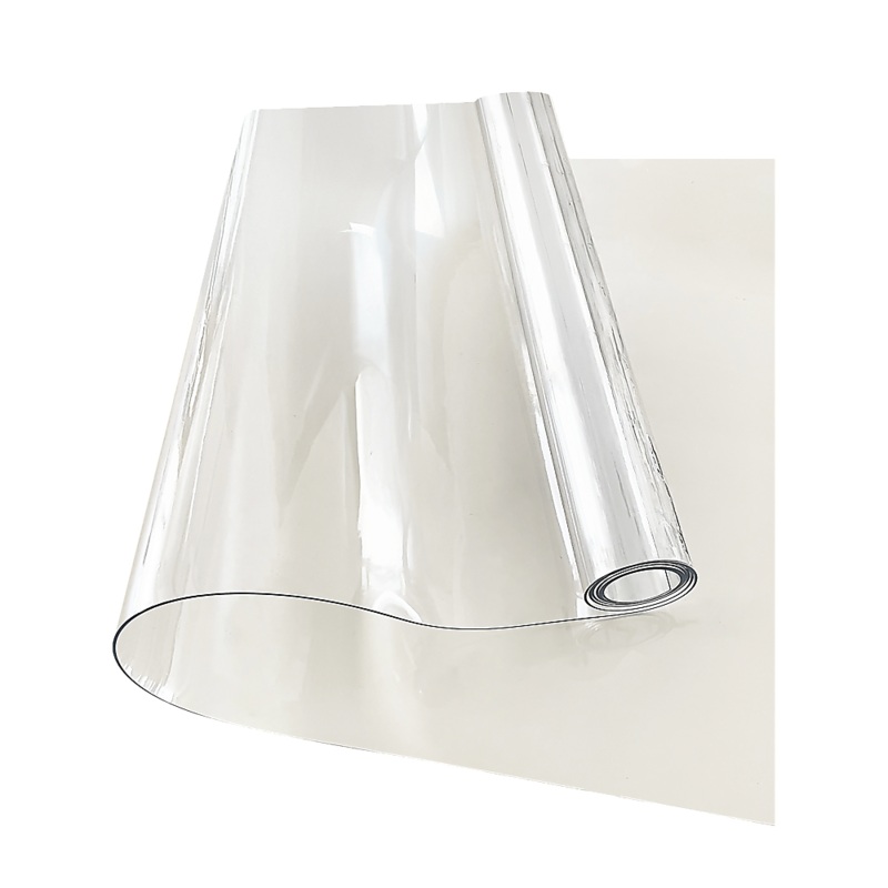 PVC Tablecloth Protector 107X213.4CM Clear Plastic Table Cloth Cover Transparent