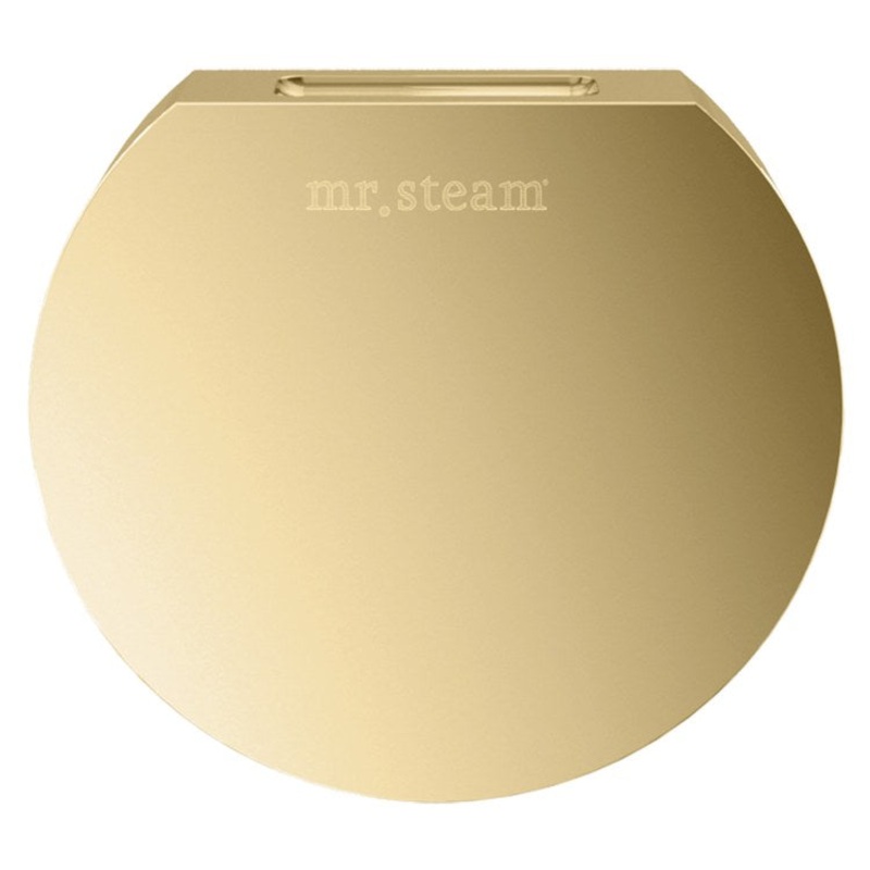Steamhead Aroma Designer Finish Round Solid Brass Polished Brass 3 Inch
