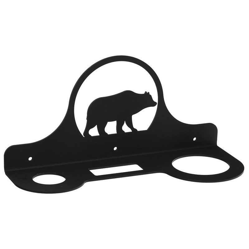 Village Wrought Iron HD-14 Bear Hair Dryer Rack
