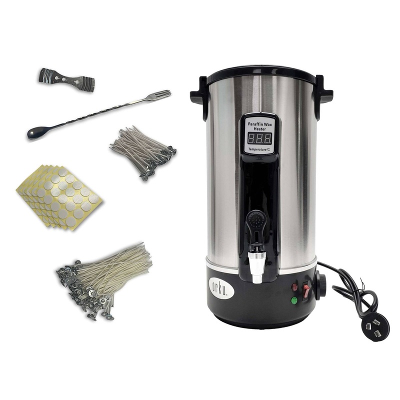 10L Candle Wax Heater With Tap And Accessories – Candle Making Melter Pot