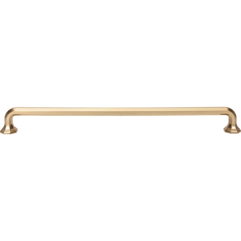 Atlas Homewares Elizabeth Appliance Pull 18 Inch Warm Brass