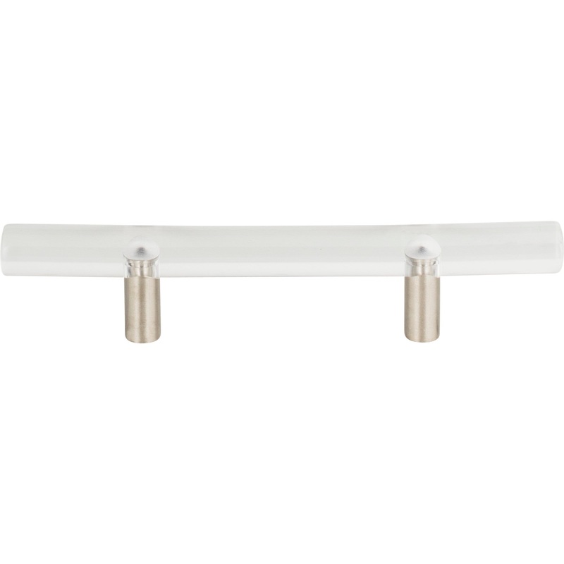 Atlas Homewares Optimism Rail Pull 3 Inch (c-c) Brushed Nickel
