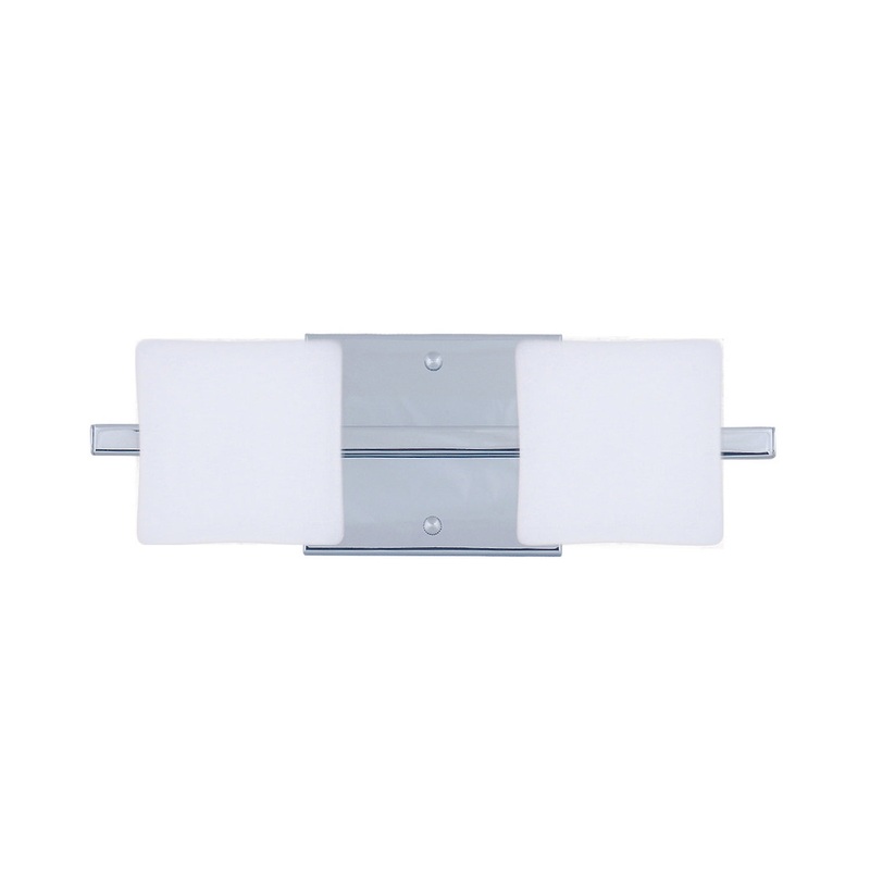 Besa 2WS-773507-CR Alex Two Light Wall Sconce Chrome (Discontinued)
