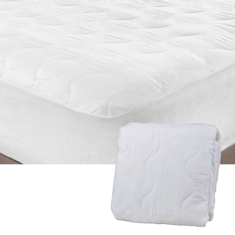 Essentially Home Living Microfibre Quilted Fitted Mattress Protector – QUEEN