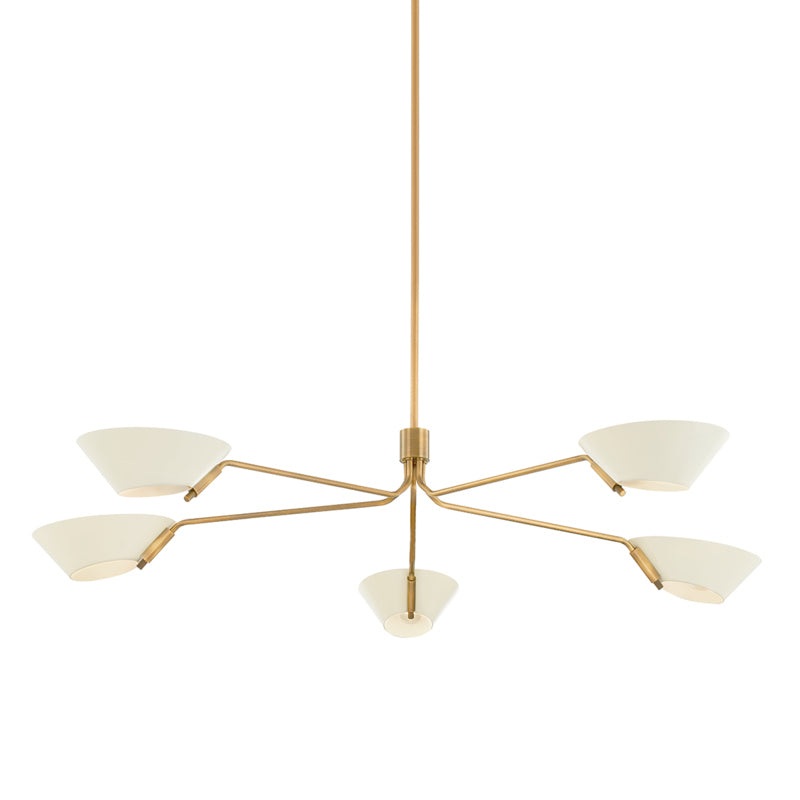 Five Light Chandelier from the Sacramento Collection by Troy Lighting