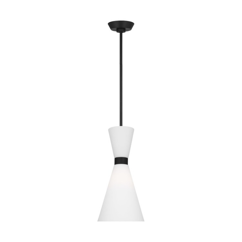 Pendant Belcarra Small 1 Lamp Midnight Black