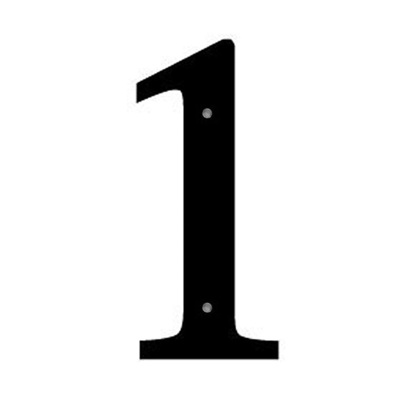 Village Wrought Iron NUM-1-S Number 1 Small