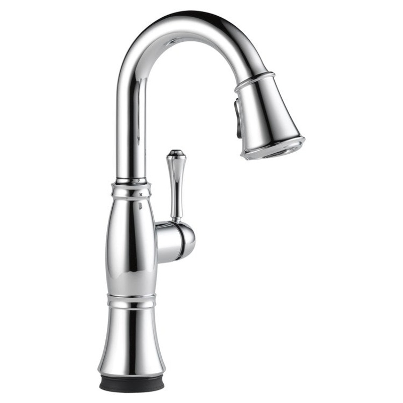 Bar Faucet Cassidy Prep 1 Lever ADA CALGreen Lumicoat Chrome Touch2O with Touchless/MagnaTite Docking/VoiceIQ Compatible 1.8 Gallons per Minute