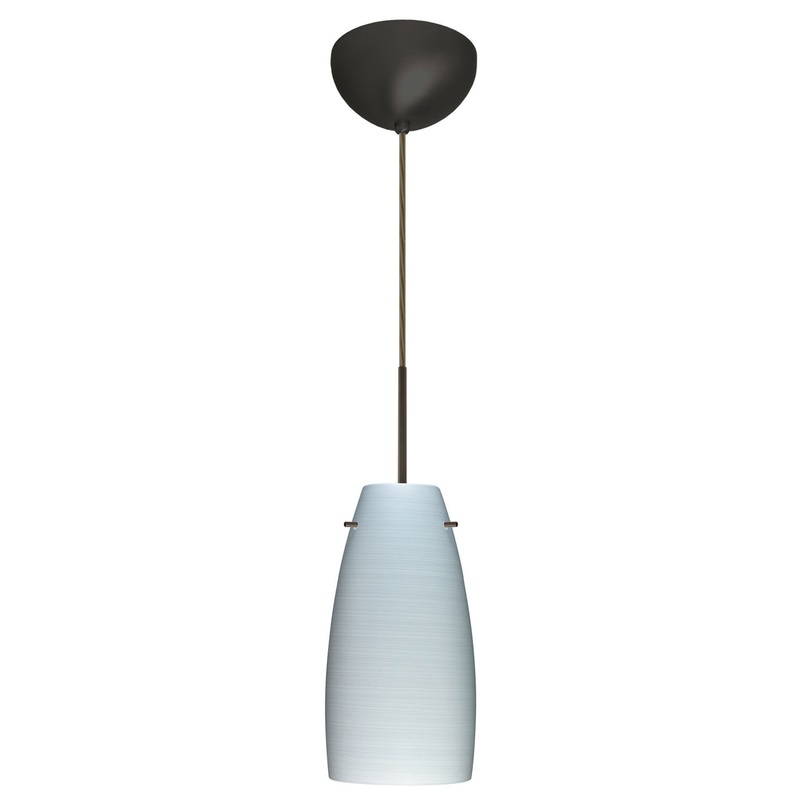 Besa 1JC-1512KR-BR Tao One Light Pendant Bronze