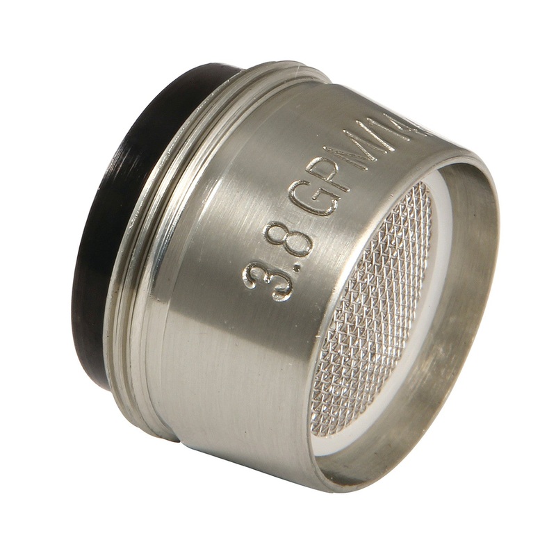Cal Green KSSA8108 3.8 GPM Male Aerator, Brushed Nickel