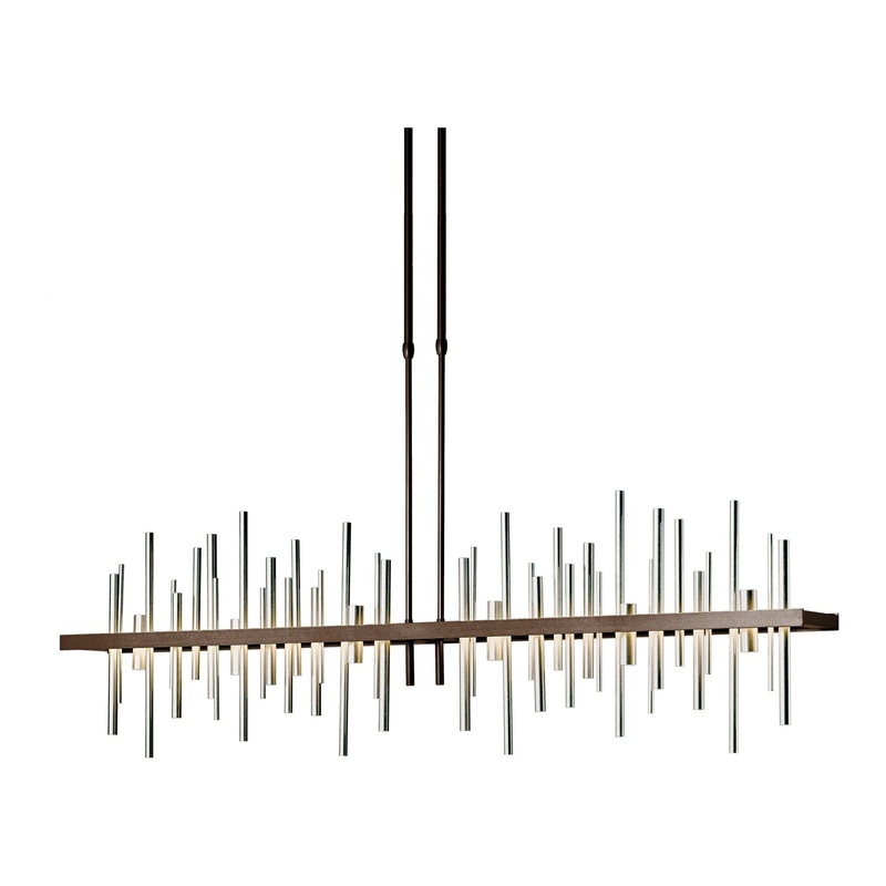 Cityscape Large LED Pendant Bronze Sterling