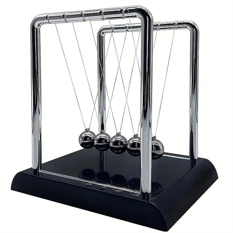 Newton’s Cradle Steel Balance Small Pendulum Physics Science